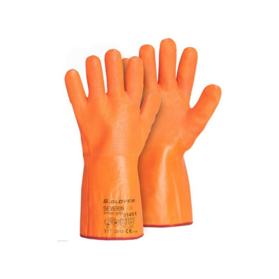 S. GLOVES Перчатки ПВХ SEVERIN SNOW GRIP 35см 10 размер 31451-10