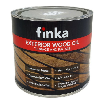 Масло для террас и фасадов Finka Exterior Wood Oil Graphite FO-22G