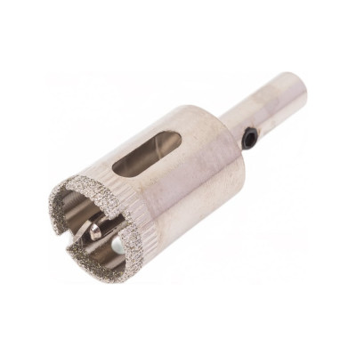 Коронка алмазная с центрирующим сверлом по керамограниту и керамике 20 мм Росомаха 723020