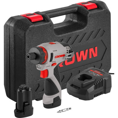 Crown Аккумуляторный шуруповерт CT21072HBX-2 BMC