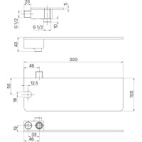 Выход для шланга IDDIS Slide SLIAB00i62