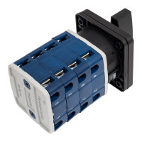 Переключатель полюсов Emas реверсивный четырёхфазный 1-0-2 40А PSA040KD434S