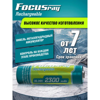 Аккумулятор Focusray 2300 mAH AA 2шт 626201