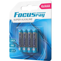 Батарейка Focusray Super ALKALINE LR03 / BL4 4шт 629097