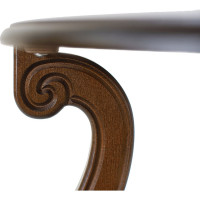 Журнальный стол Мебелик Грация М темно-коричневый 000 468