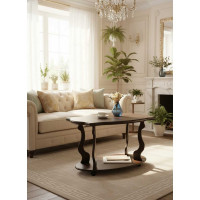 Журнальный стол Мебелик Берже 3 темно-коричневый 000 669