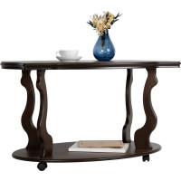 Журнальный стол Мебелик Берже 3 темно-коричневый 000 669