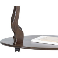 Журнальный стол Мебелик Берже 3С темно-коричневый 00 1861