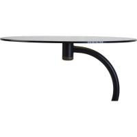 Журнальный стол Мебелик Дуэт 13Н черный, дуб маррон, тонированный 00 7246