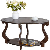 Журнальный стол Мебелик Овация М темно-коричневый 234