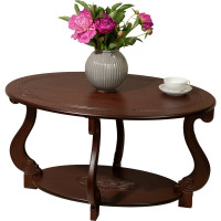 Журнальный стол Мебелик Овация М темно-коричневый 234