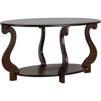 Журнальный стол Мебелик Овация М темно-коричневый 234