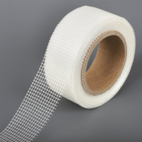 Строительная армирующая ГОСТ САМОКЛЕЯЩАЯСЯ СЕТКА GAVIAL (Серпянка для швов гипсокартона) 45мм45м 2014