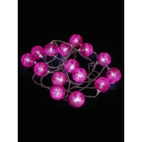 Светодиодная гирлянда TDM ELECTRIC Клубочки 3 м, 15 LED, белая, 8 режимов, 250 В, IP20 SQ0361-0094