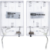 Светодиодная гирлянда TDM ELECTRIC Роса100 100 LED, 10 м, 3000 К, 3хАА SQ0361-0053