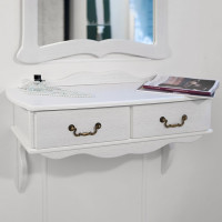 Консоль Мебелик Берже 20 белый ясень 00 2473