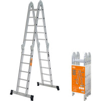 Алюминиевая лестница-трансформер TDM ELECTRIC ЛТА4x5 высота 540/260/142 см SQ1028-0305