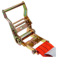 Ремень крепления груза РемоКолор с крюками, с храповым механизмом 195 мм, 0,05x12 м 62-5-130