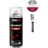 Автоэмаль 1К ремонтная вишня 127 аэрозоль 520 мл TEXON ТХ651611 TX651611