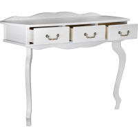 Консоль Мебелик Берже 6 белый ясень 00 2474