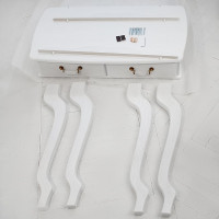 Консоль Мебелик Берже 21 белый ясень 00 1470