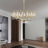 Люстра Rivoli Waltraud 1028-206 6хЕ14 40 Вт хрусталь классика, Б0052465