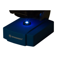 Микроскоп Bresser Junior 40x-640x, синий 70123