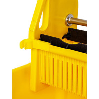 Одноведерная тележка HQ profiline с универсальным отжимом, желтая, 31 л 73888