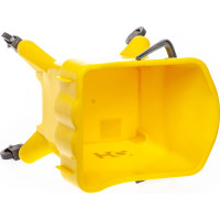 Одноведерная тележка HQ profiline с универсальным отжимом, желтая, 31 л 73888