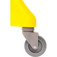 Одноведерная тележка HQ profiline с универсальным отжимом, желтая, 31 л 73888