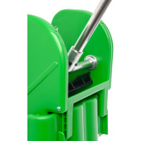 Одноведерная тележка HQ profiline с универсальным отжимом, зеленая, 31 л 74623