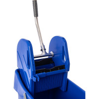 Одноведерная тележка HQ profiline с универсальным отжимом, синяя, 31 л 74622