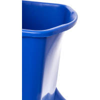 Одноведерная тележка HQ profiline с универсальным отжимом, синяя, 31 л 74622