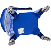 Одноведерная тележка HQ profiline с универсальным отжимом, синяя, 31 л 74622