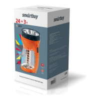 Аккумуляторный кемпинговый фонарь Smartbuy 24 LED+ 1 Вт, SBF-38-R