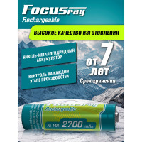 Аккумулятор Focusray 2700 mAH AA 2шт 625846