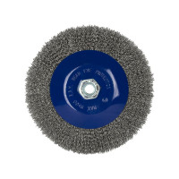 Кордщетка радиальная с наклоном, мягкая, 175 мм, М14 для МШУ ПРАКТИКА 799-932