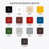 Эмаль Elcon ОС-12-03 красно-коричневый, до 100 градусов, 25 кг  (RAL 3009), 00-00462290