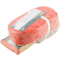 Ремень для крепления груза FIT храповый механизм 196 мм, лента 50 мм x 10 м, 2000/4000 кг 64922