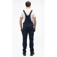 Рабочий полукомбинезон Delta Plus Mach2 Corporate размер XXL, темно-синий/черный MCSA2MNXX