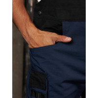 Рабочий полукомбинезон Delta Plus Mach2 Corporate размер XXL, темно-синий/черный MCSA2MNXX