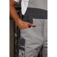 Рабочий полукомбинезон Delta Plus серии Mach2 Corporate размер: L, цвет: Светло-серый/темно-серый MCSA2GRGT