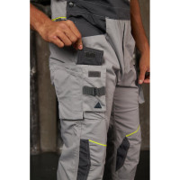 Рабочий полукомбинезон Delta Plus серии Mach2 Corporate размер: L, цвет: Светло-серый/темно-серый MCSA2GRGT