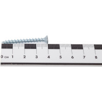 Шуруп для оконного профиля Bohrer 4,0x40 острый, цинк, 800 шт. OWZ-4,0/40-800