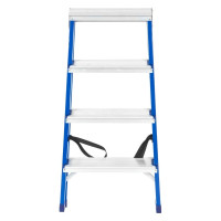 Двусторонняя стальная стремянка РемоКолор 4 ступени 63-0-124