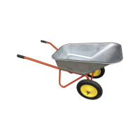 Садовая тачка Yard двухколесная, грузоподъемность 90 кг, объем 65 л 66-8-067