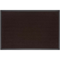 Грязезащитный коврик РемоКолор Ребро ПВХ, полиэстер, коричневый, 40x60 см 70-1-465
