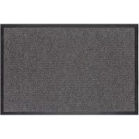 Грязезащитный коврик РемоКолор Ребро ПВХ, полиэстер, серый, 50x80 см 70-1-584
