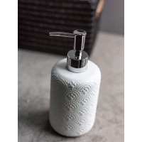 Дозатор для жидкого мыла Bath Plus 7,6х11см NUOVO белый W-CE1564A-LD