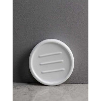 Мыльница Bath Plus 12х3см NUOVO цвет белый W-CE1564A-SD